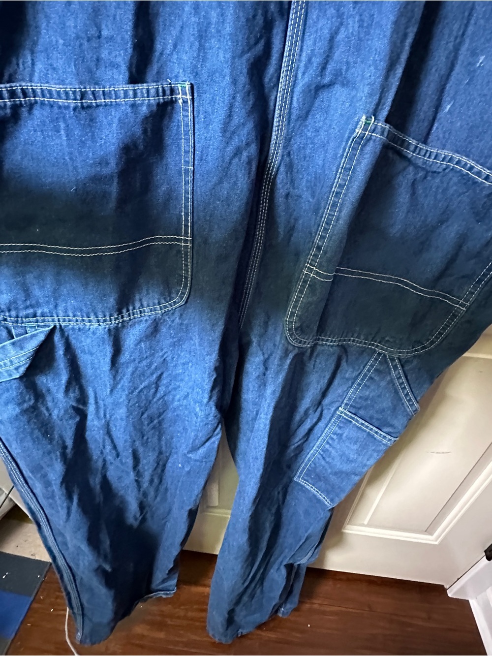 Liberty Men’s Denim Overalls Size 48x30 pre owned - Picture 10 of 12